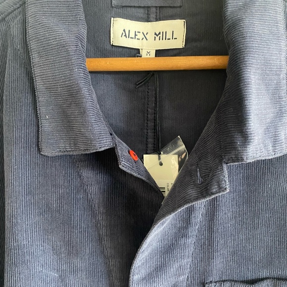 Alex Mill Work Jacket in Navy - Picture 4 of 4